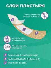 Набор пластырей бактерицидных - Фото 9