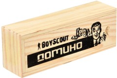 Домино в деревянном пенале - Фото 2