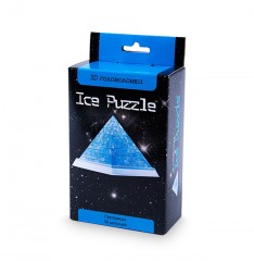 3D головоломка Ice puzzle Пирамида голубая - Фото 1