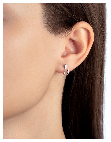 Серьги из серебра