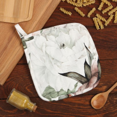 Прихватка «Пионы» - Фото 3