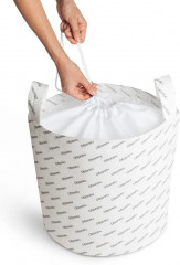 Корзина для белья «Цветы контуром» - Фото 4