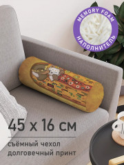 Подушка декоративная «Поцелуй котиков» - Фото 1