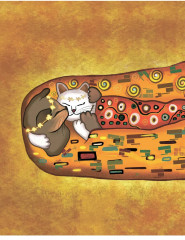 Подушка декоративная «Поцелуй котиков» - Фото 2