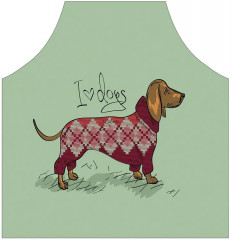 Фартук «Люблю таксу» - Фото 2