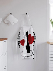 Фартук «Коты и любовь» - Фото 1