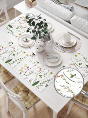 Набор салфеток сервировочных «Редкие цветы» - Фото 1