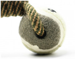 Игрушка для собак, канат и 2 мяча - Фото 4