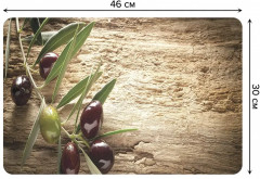 Набор салфеток сервировочных «Ветка оливок» - Фото 2