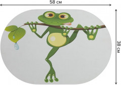 Коврик для ванной комнаты «Древняя лягушка» - Фото 1