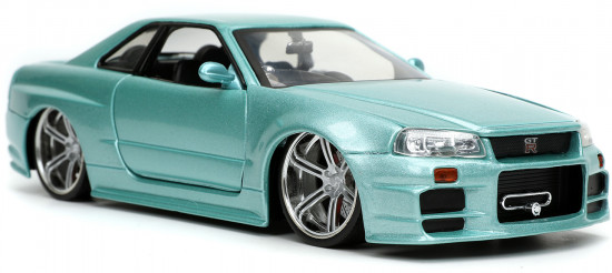 Машина коллекционная «Nissan Skyline GT-R (R34) 2002»