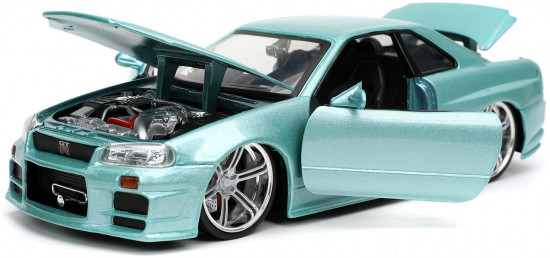 Машина коллекционная «Nissan Skyline GT-R (R34) 2002»