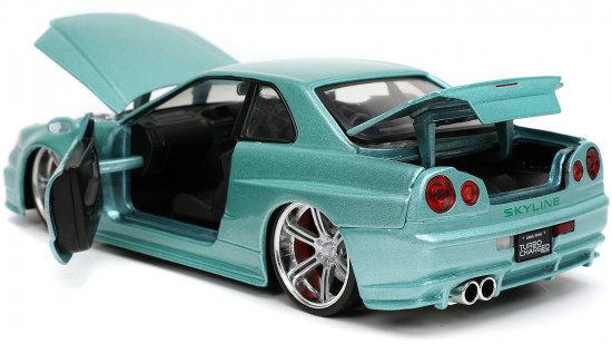 Машина коллекционная «Nissan Skyline GT-R (R34) 2002»