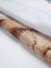 Штора для ванной «Кот с царапиной» - Фото 4