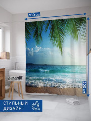 Штора для ванной «Морские ветра» - Фото 2