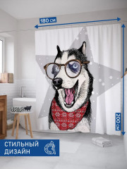 Штора для ванной «Кто тут звезда?» - Фото 2
