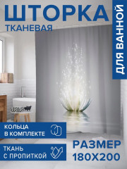 Штора для ванной «Волшебство лотоса» - Фото 1