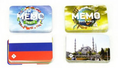 Игра настольная «Мемо. Мировые достопримечательности и Флаги стран» - Фото 3