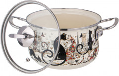 Набор кастрюль с крышками «Парижские коты» - Фото 2