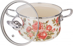 Набор кастрюль с крышками «Корейская роза» - Фото 2
