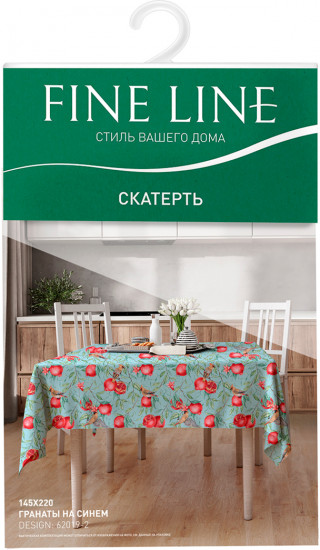 Скатерть «Гранаты на синем»