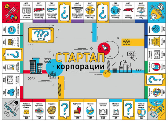 Игра настольная «Стартап»