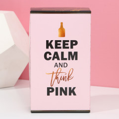 Набор подарочный «Keep calm and think pink» - Фото 4