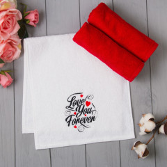 Набор полотенец «Love you forever» - Фото 2