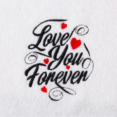 Набор полотенец «Love you forever» - Фото 3