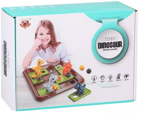 Игра настольная «Динозавры»