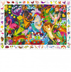 Пазл «Весёлая вечеринка в джунглях» - Фото 2