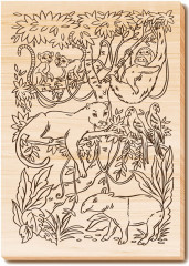 Набор досок для выжигания и росписи «Звериное царство» - Фото 6