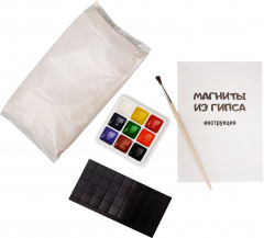 Набор для изготовления магнита из гипса «Фастфуд» - Фото 2