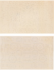 Модель сборная деревянная «Монстр-трак» - Фото 3