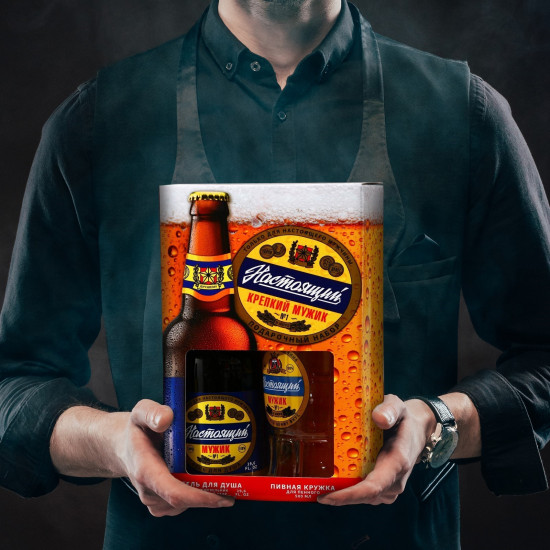 Набор подарочный мужской «Настоящий мужик»