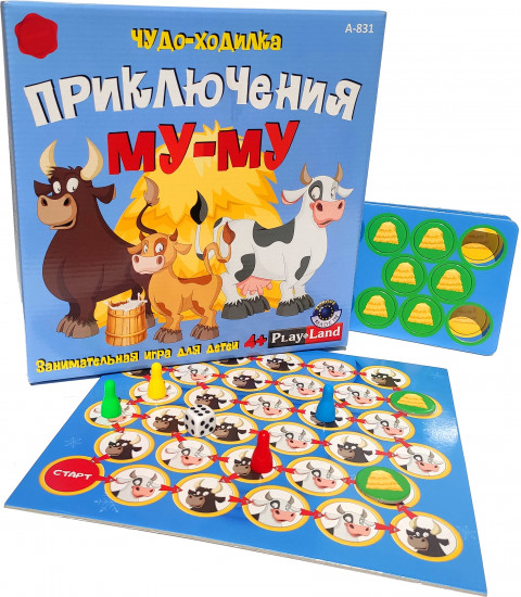 Игра настольная «Приключения Му-Му»