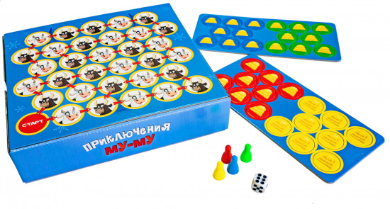 Игра настольная «Приключения Му-Му»