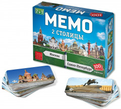 Игра настольная «Мемо. Две столицы» - Фото 4