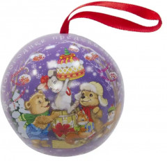 Шар с новогодним пожеланием - Фото 2