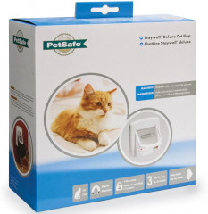 Дверца для кошек и собак «Magnetic 4-Way Locking Deluxe Cat Flap» - Фото 1