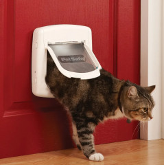 Дверца для кошек и собак «Magnetic 4-Way Locking Deluxe Cat Flap» - Фото 2
