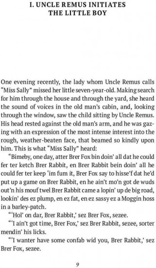 Uncle Remus. His Songs and His Sayings
