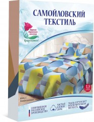 Комплект постельного белья «Ипрессионизм» (семейный, бязь, 2 наволочки 50х70) - Фото 1