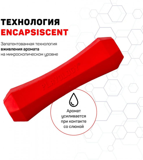 Игрушка для собак с ароматом арахиса «Squeaky Chew Stick»