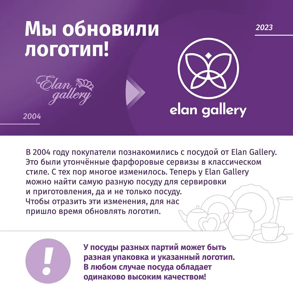 Набор тарелок «Ботанический атлас» | Ботанический атлас | Elan Gallery | Фото 3