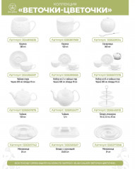 Менажница «Веточки-цветочки» - Фото 4