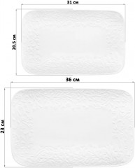 Набор блюд «Веточки-цветочки» - Фото 2