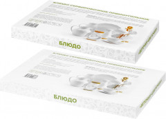 Набор блюд «Веточки-цветочки» - Фото 6