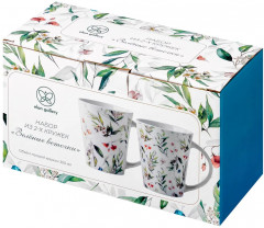 Набор кружек «Зеленые веточки» - Фото 7