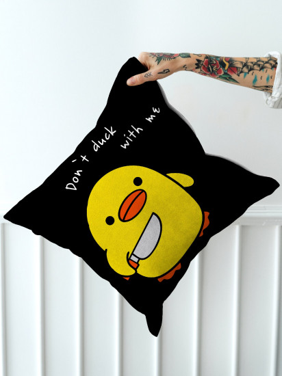 Подушка декоративная «Danger duck»